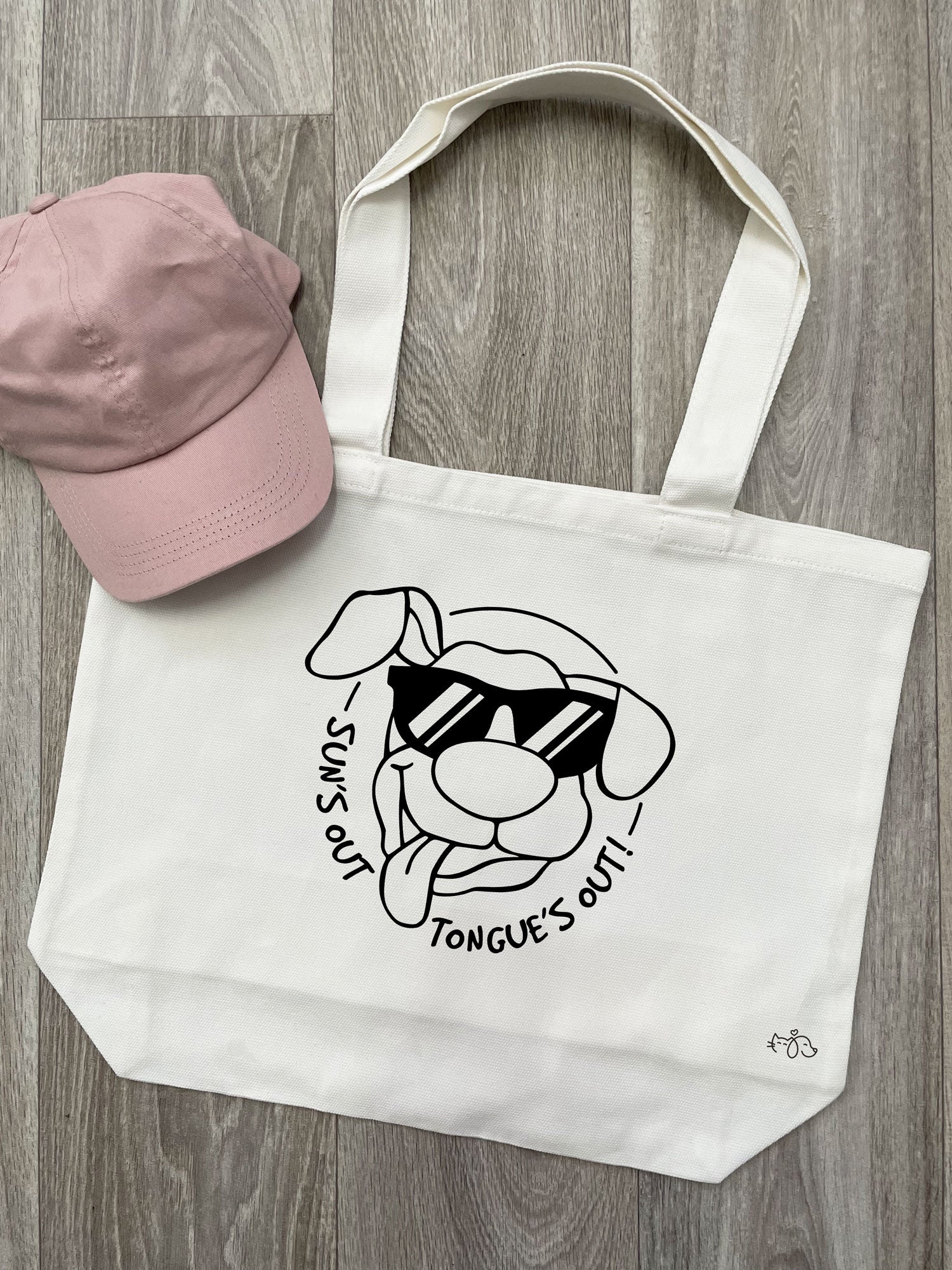 Sun's Out Tongue's Out Stella Tote Bag