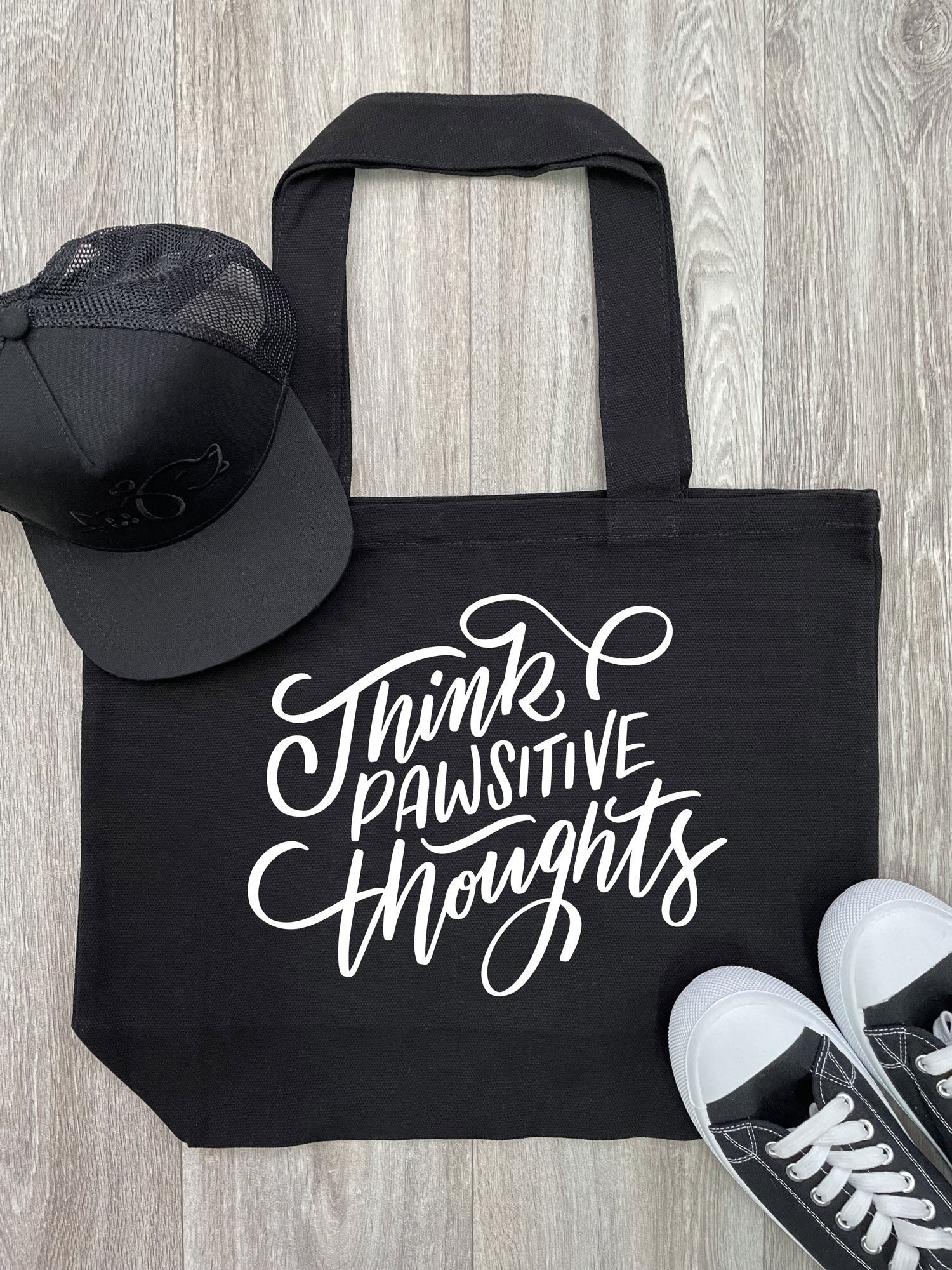 Think Pawsitive Thoughts Stella Tote Bag