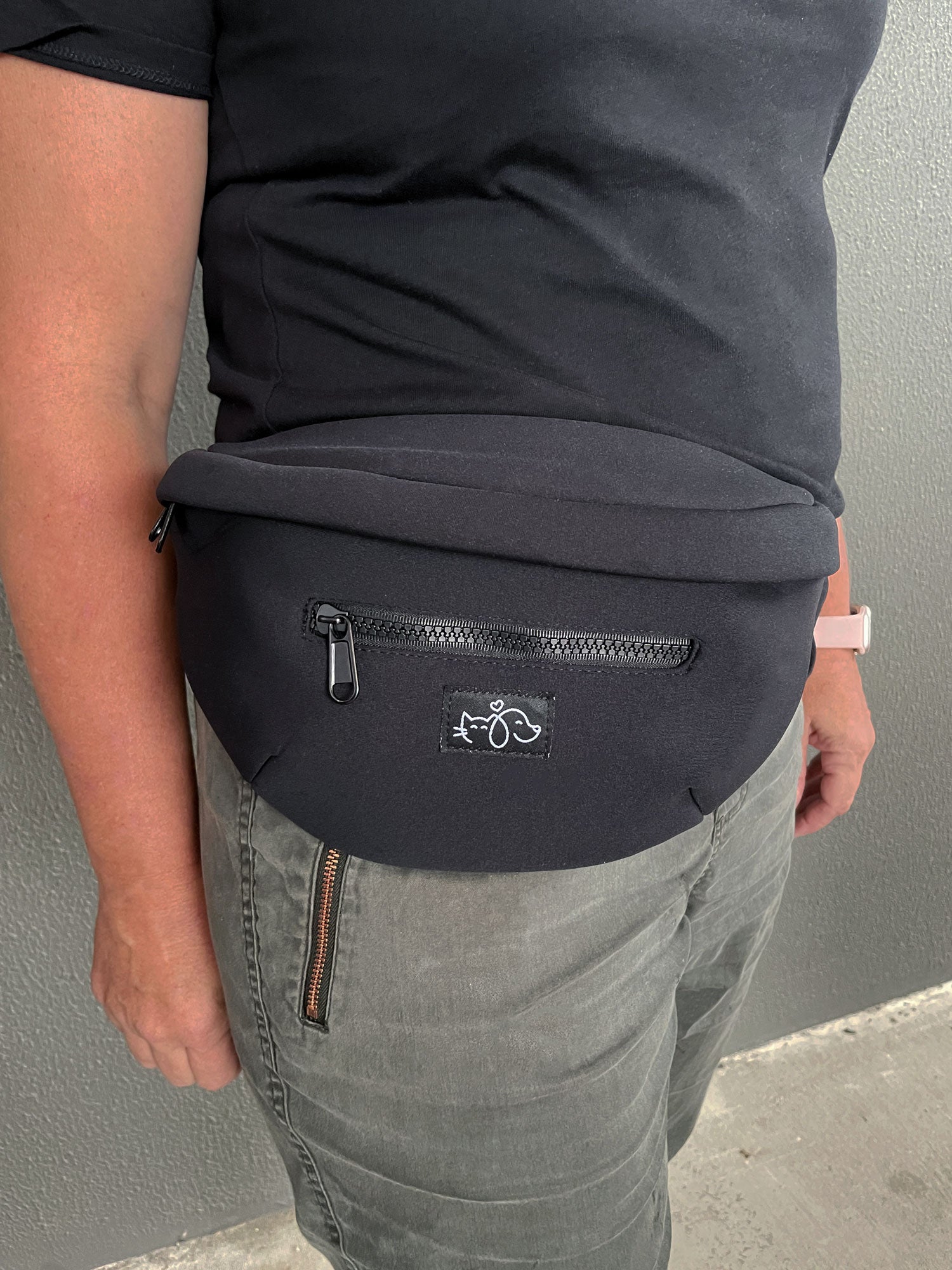 Furriends Signature Neoprene Sling Waist Bag