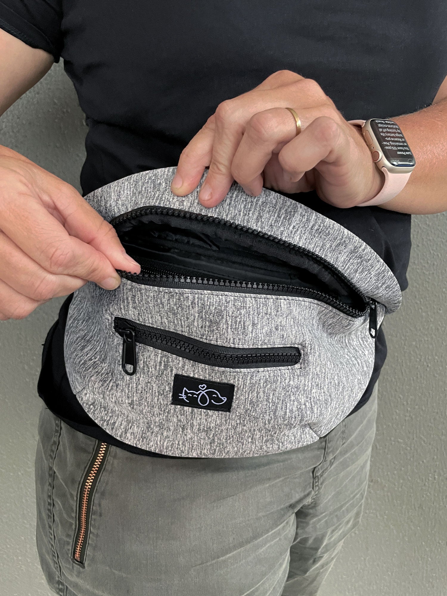Furriends Signature Neoprene Sling Waist Bag